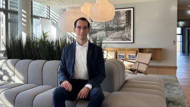 Patrick Mercz in unserem Frankfurter Office
