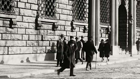 Die SEB Zentrale in Stockholm vor über 100 Jahren